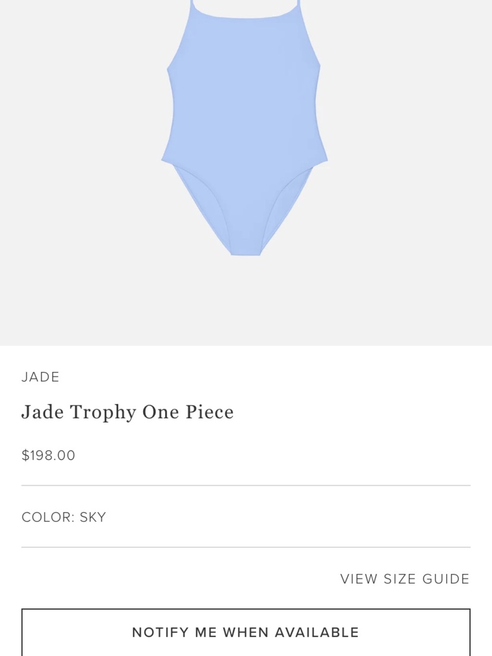 Jade Swim Trophy One-Piece Swimsuit - Picture 11 of 11